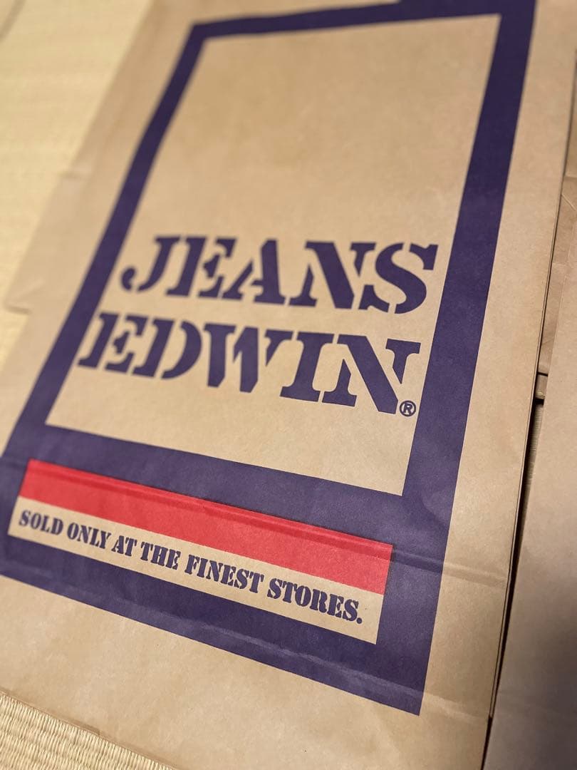 デッドストック　EDWIN 9枚　紙袋　エドウィン