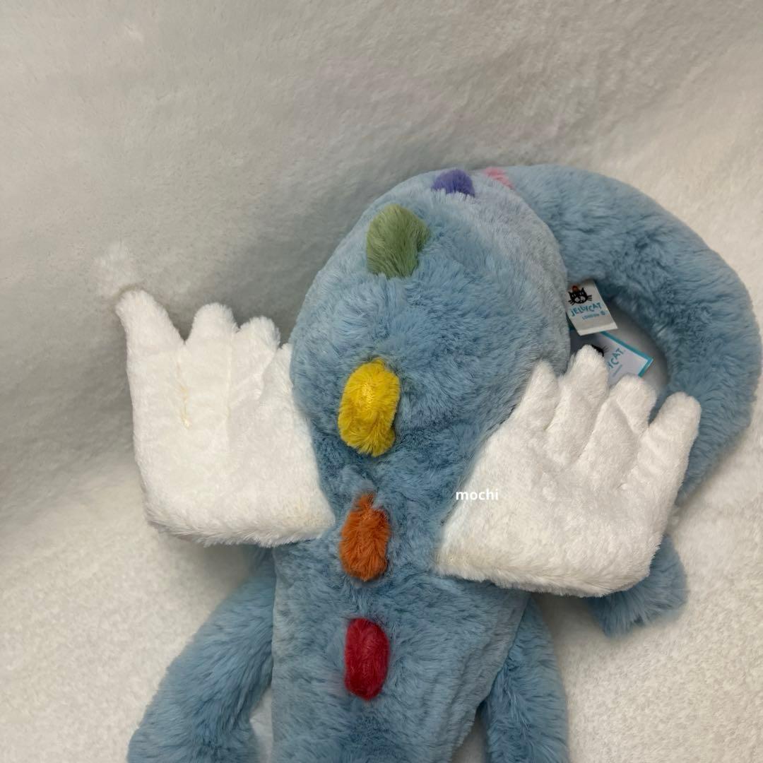  Sky Dragon ドラゴン 水色 ぬいぐるみ新品タグ付き