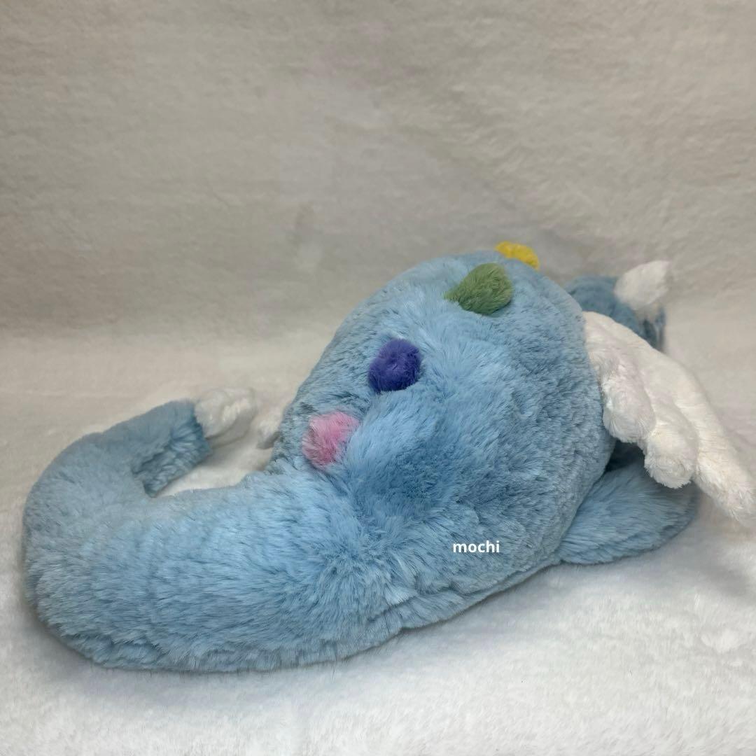  Sky Dragon ドラゴン 水色 ぬいぐるみ新品タグ付き