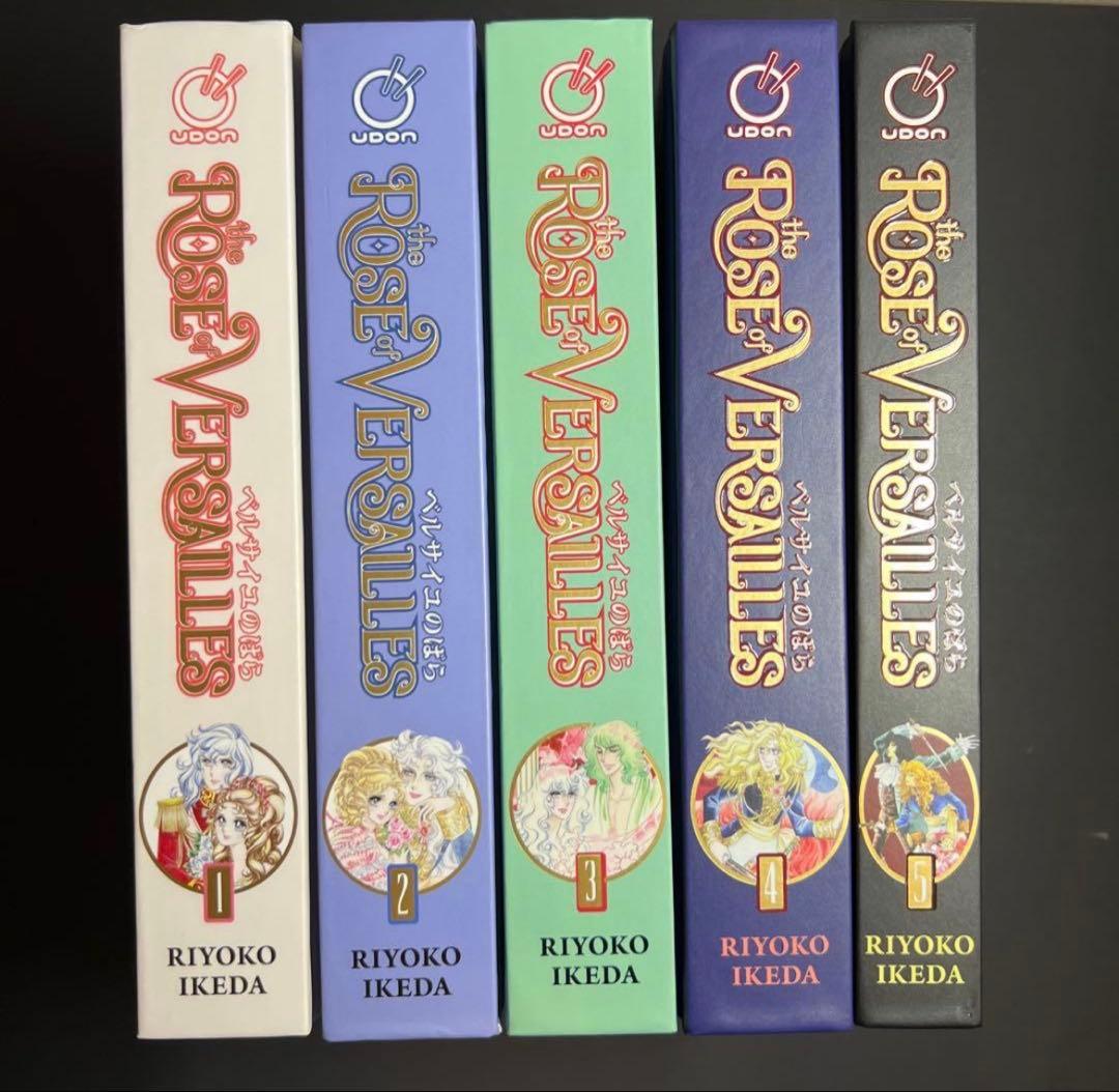 ベルサイユのばら 直筆サイン 豪華限定版7巻　英語版5巻