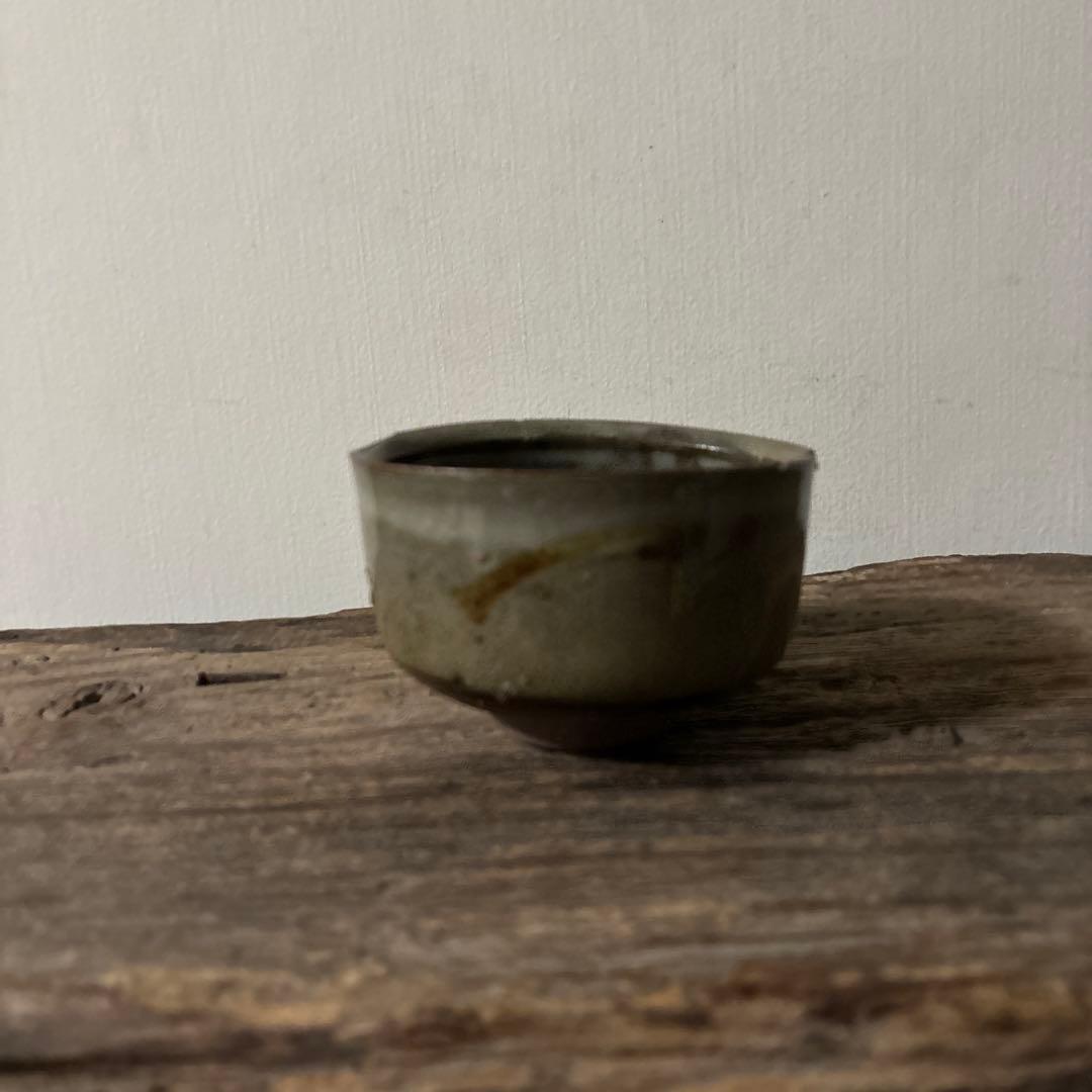 木原　唐津茶碗　陶片　骨董　茶道具　古陶磁　古伊万里アンティーク　李朝　古伊万里