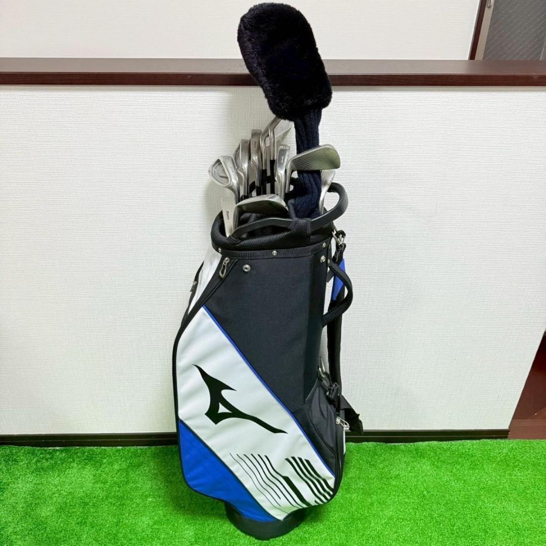 MIZUNO Zephyr メンズゴルフクラブセット 未使用キャディバッグ付き