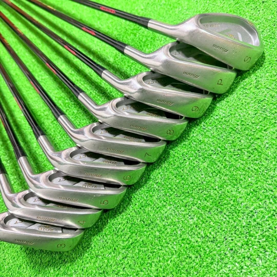 MIZUNO Zephyr メンズゴルフクラブセット 未使用キャディバッグ付き