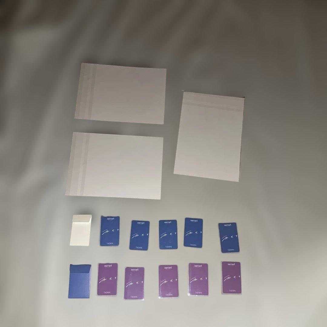 アイドル TAEMIN MERNEL Mini poster trading Card