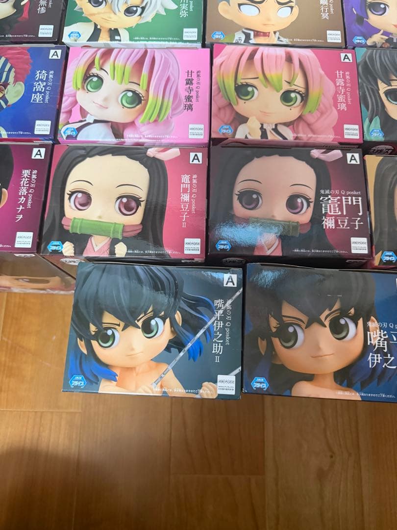 鬼滅の刃 キューポスケット フィギュア まとめ売り