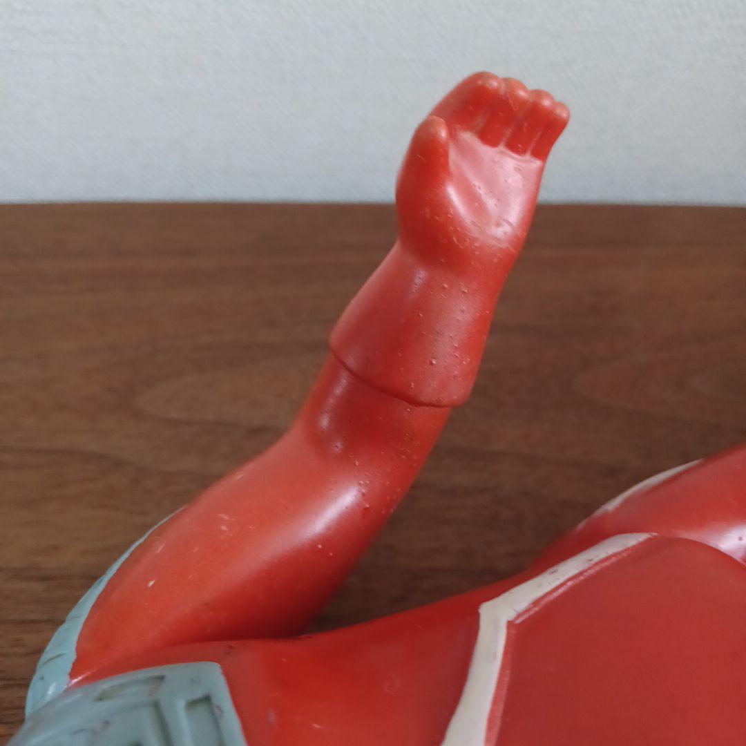 当時もの希少ブルマァク製　ジャイアント「ウルトラセブン」約40㎝ソフビフィギュア