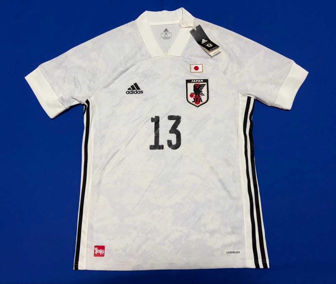 【塩越 柚歩 選手／なでしこジャパン】日本代表 アウェイ ユニフォーム (XL)