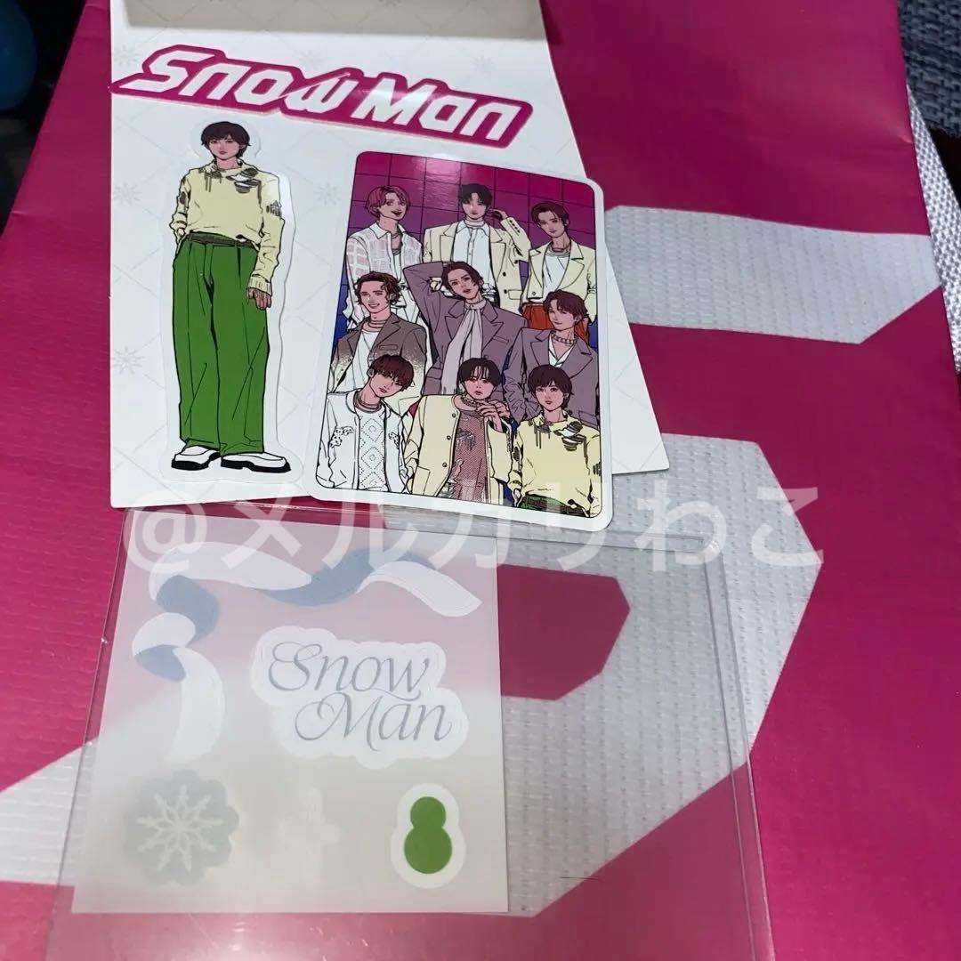 Man 1st POP UPスノーボール キーリング 阿部亮平 アベ A