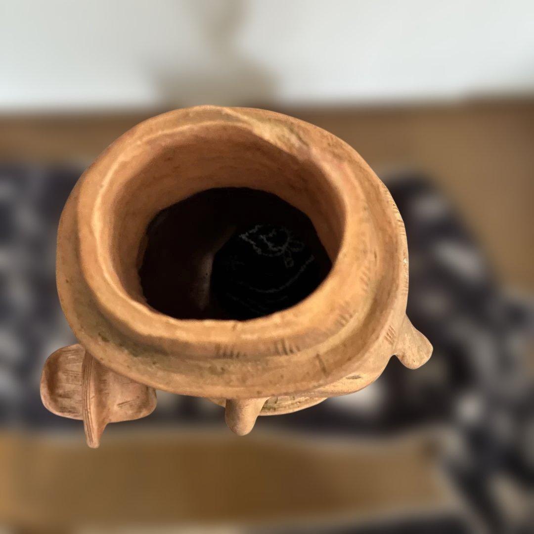 《はにわ》花瓶　レトロ置物　高さ53cm