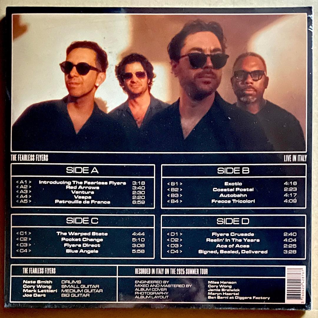 洋楽 Vulfpeck The Fearless Flyers Live 2LP