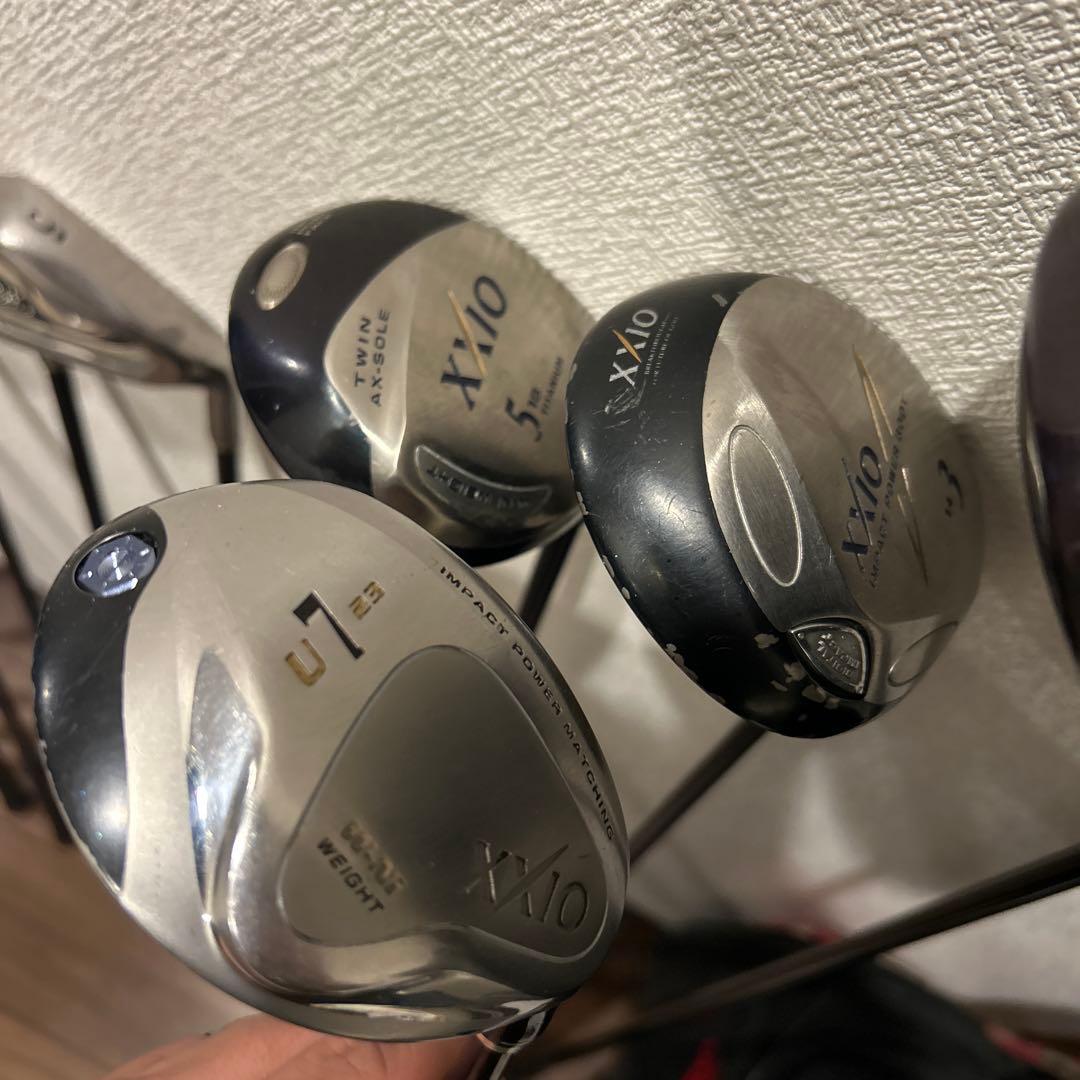 ゼクシオ他　メンズ R 14本　右利き　ゴルフクラブセット