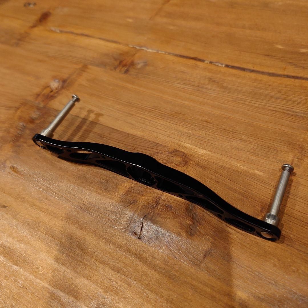 メガテック リブレ　クランク 120 ブラック　ハンドルプレート　超美品