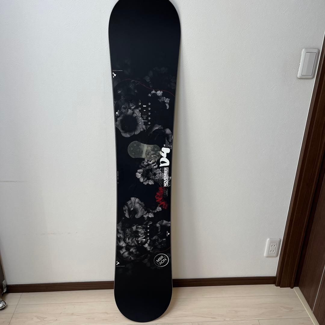 18-19NOVMBR D4オガサカ 国産スノーボード板　美品❗️150センチ