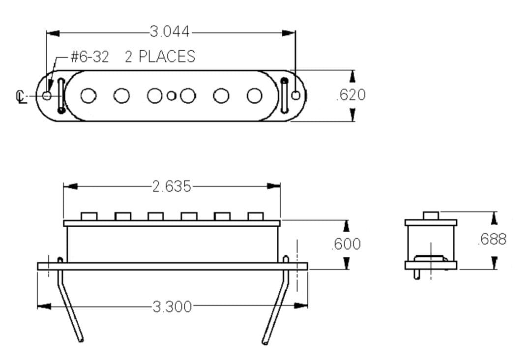 ギター Seymour Duncan ANTIQUITY / Jaguar Bridge