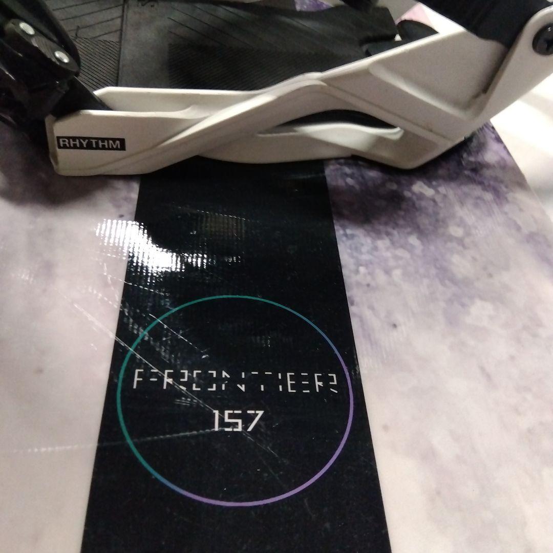 ④サロモンスノーボードフロンティア１５７