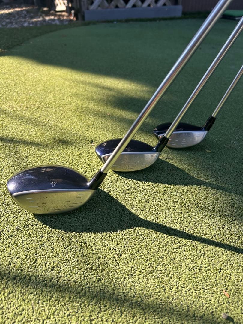 ジュニア ゴルフフェアウェイウッド　 ゼクシオ 3本セット