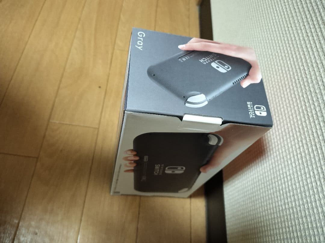 【萬侍】Switch Lite グレー 充電器ケース 箱 保