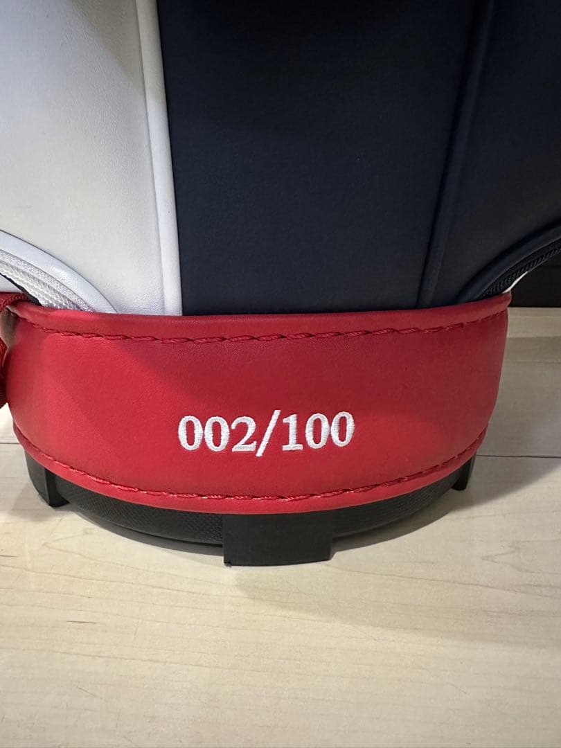 レア100本限定002/100マンシングキャディバッグ小物多数