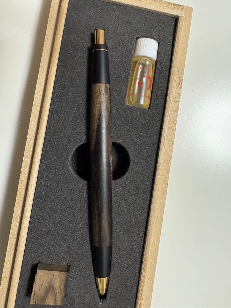 野原工芸 特上黒柿 シャープペンシル