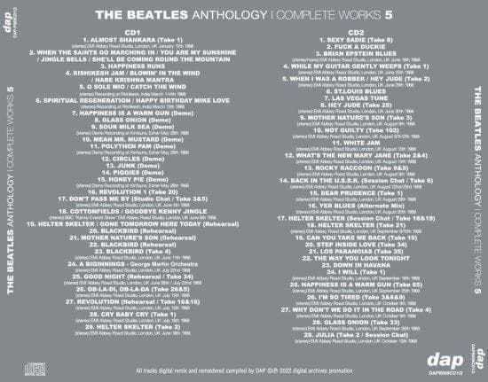 THE BEATLES / ANTHOLOGY I-VII セット (14CD)