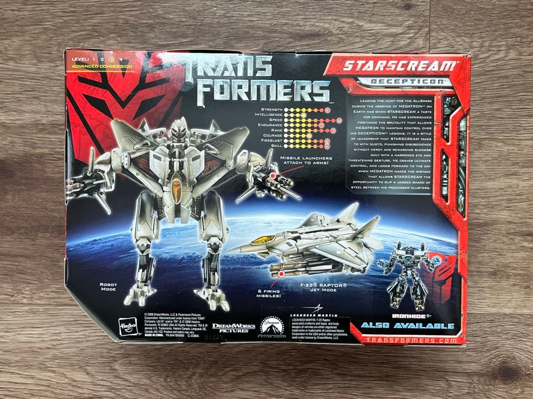 トランスフォーマー ムービー MD-08 スタースクリーム 東芝限定カラー