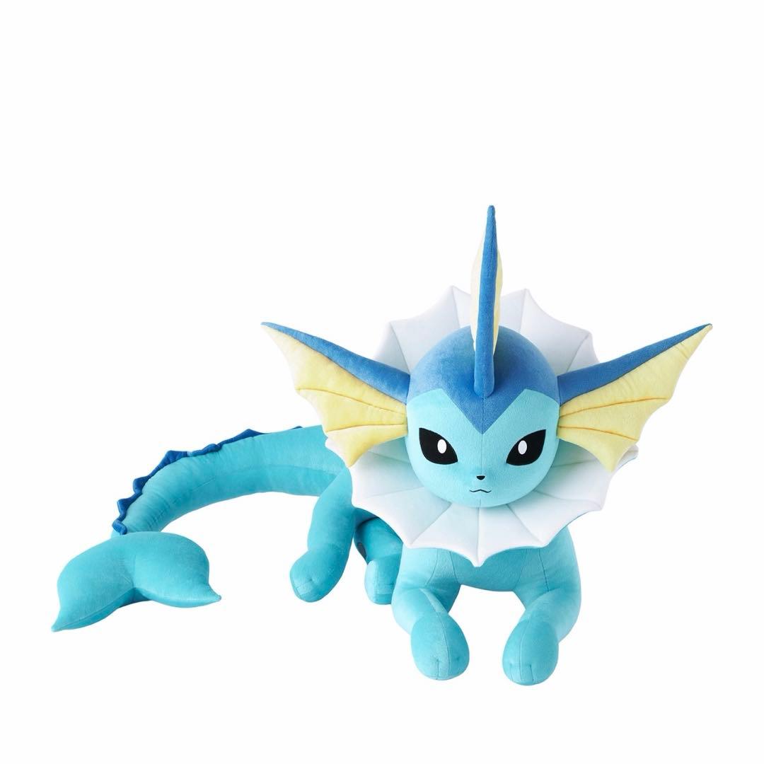 ぬいぐるみ　等身大シャワーズ　寝そべり