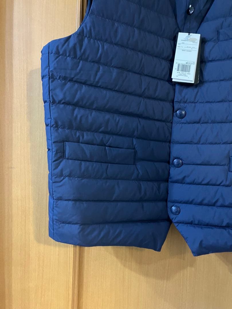 RLX ゴルフ ダウン ベスト ネイビー L ラルフローレン