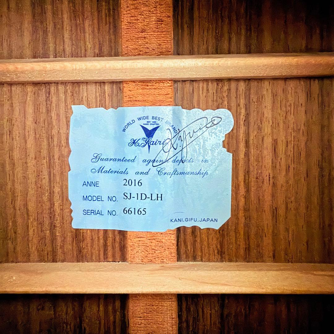 【極上品】K.YAIRI SJ-1D-LH ヤイリ 島村楽器 レフティ