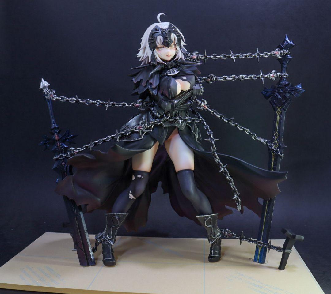 塗装済み 完成品 ジャンヌ・ダルク オルタ ガレージキット フィギュア fate