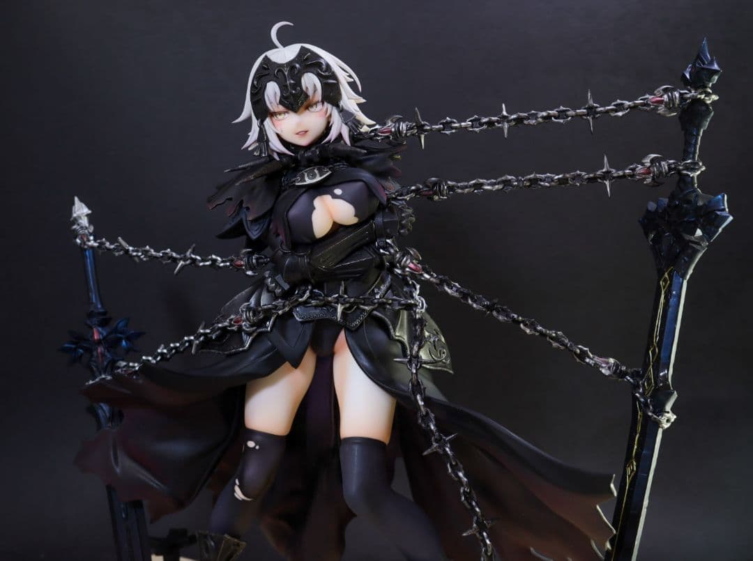 塗装済み 完成品 ジャンヌ・ダルク オルタ ガレージキット フィギュア fate