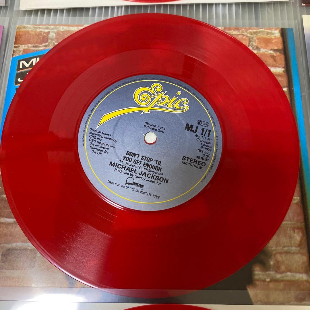 貴重！【EP・赤盤】　9枚セット　マイケルジャクソン