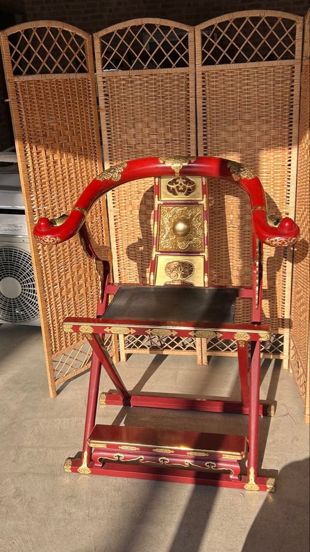 お話中 寺院仏具 ルーツ型本曲録 平安寺