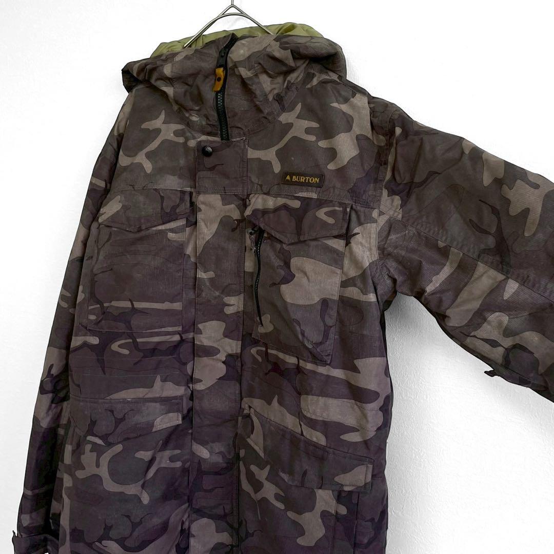 バートンBURTONスノーボドウェア　スノボ　メンズ　上下セット　カモフラ