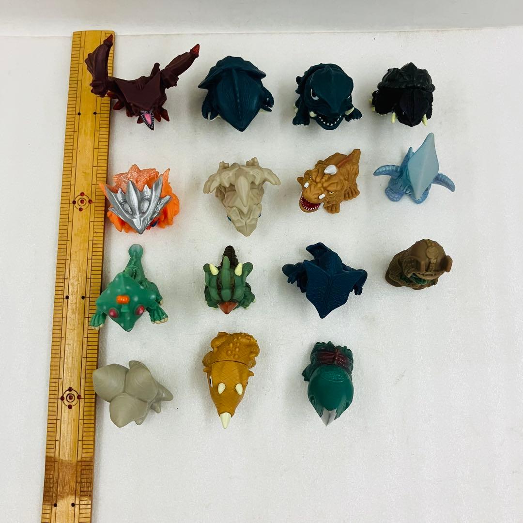 当時物／レア ガメラ 怪獣 指人形 15個 まとめセット 怪獣