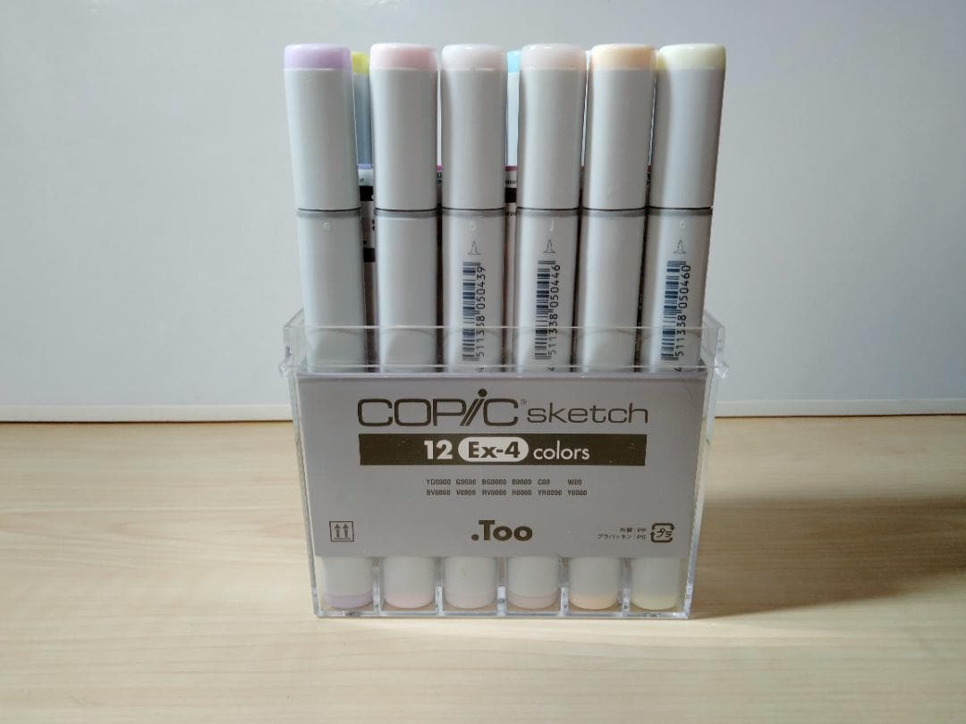 コピックスケッチ 72色セット(36＋12＋12＋12色セット)