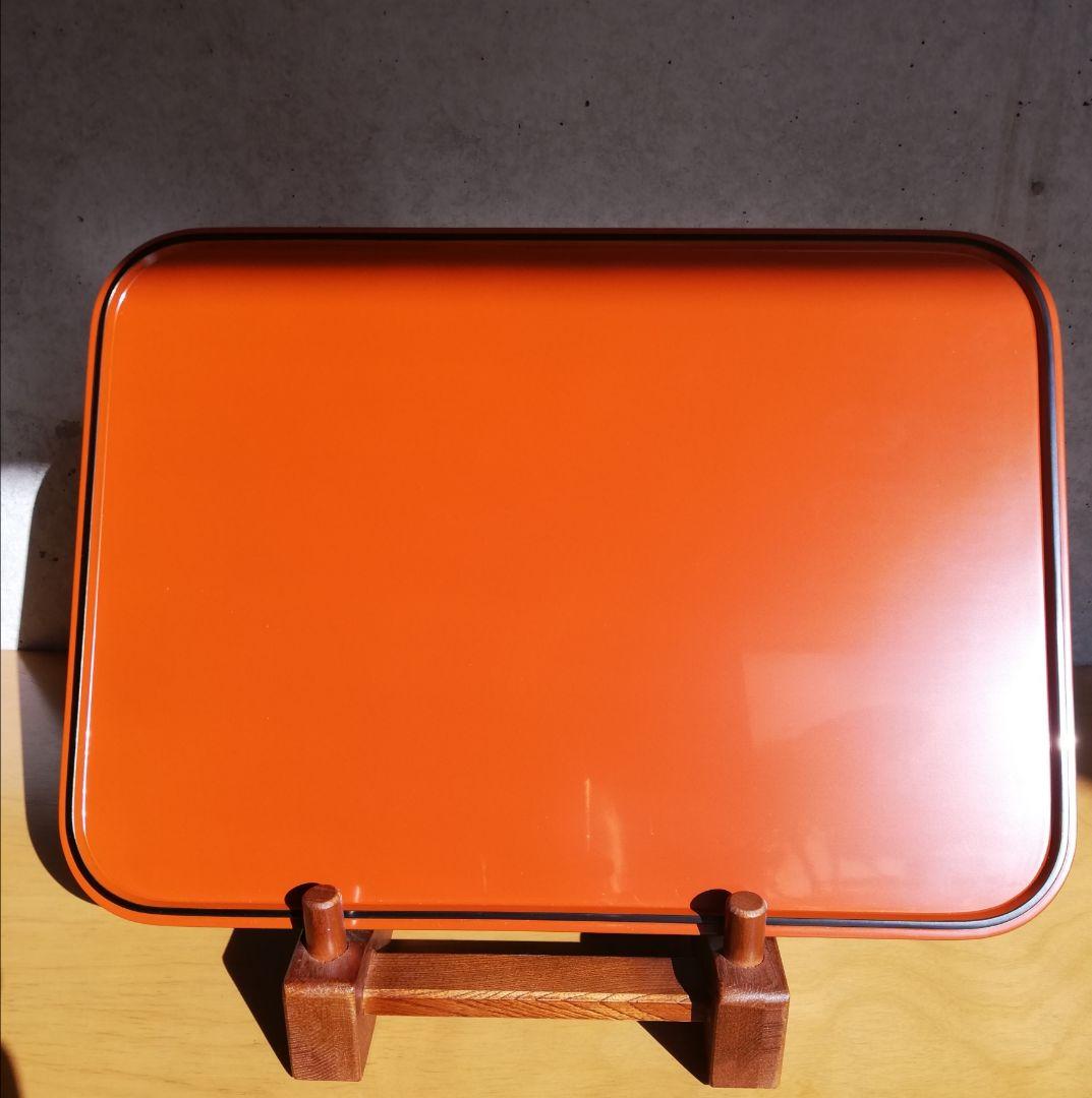 輪島塗 洗朱卓上膳 路幸作 NO282