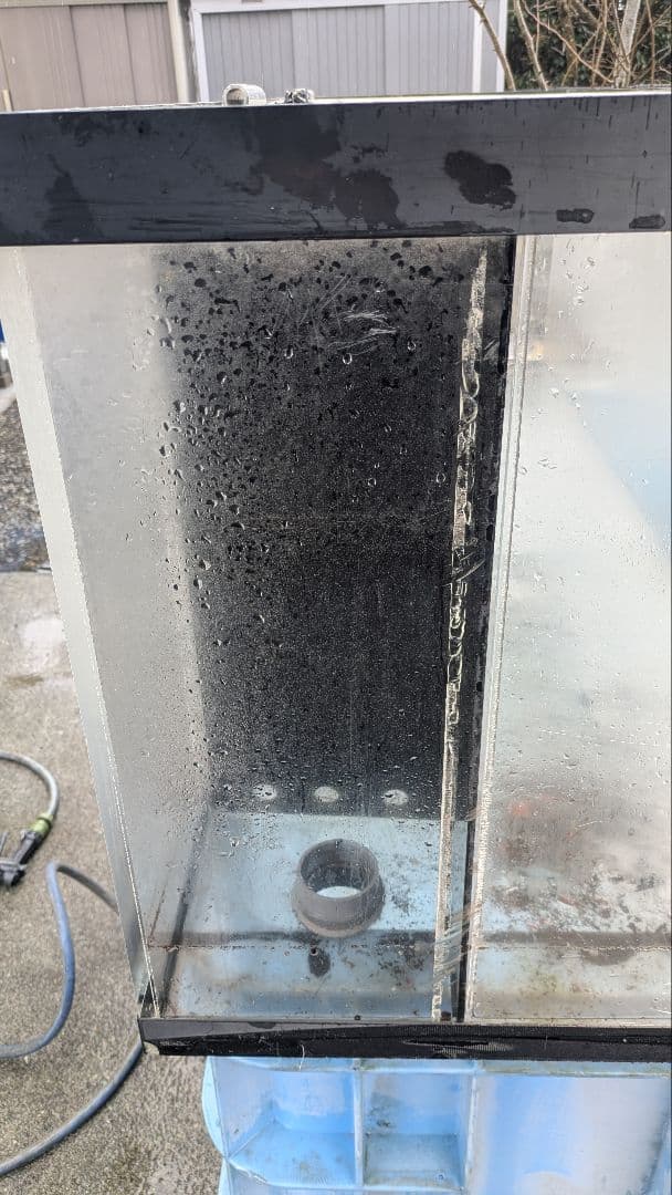 引取限定 1800アクリル水槽 オーバフロー