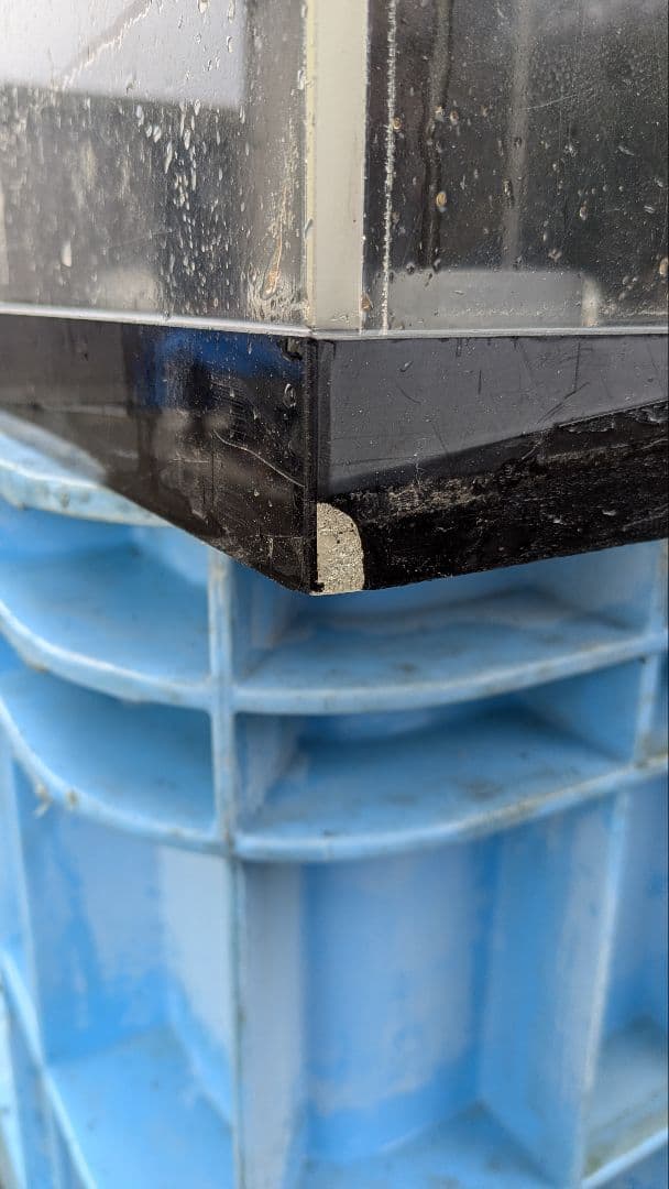 引取限定 1800アクリル水槽 オーバフロー