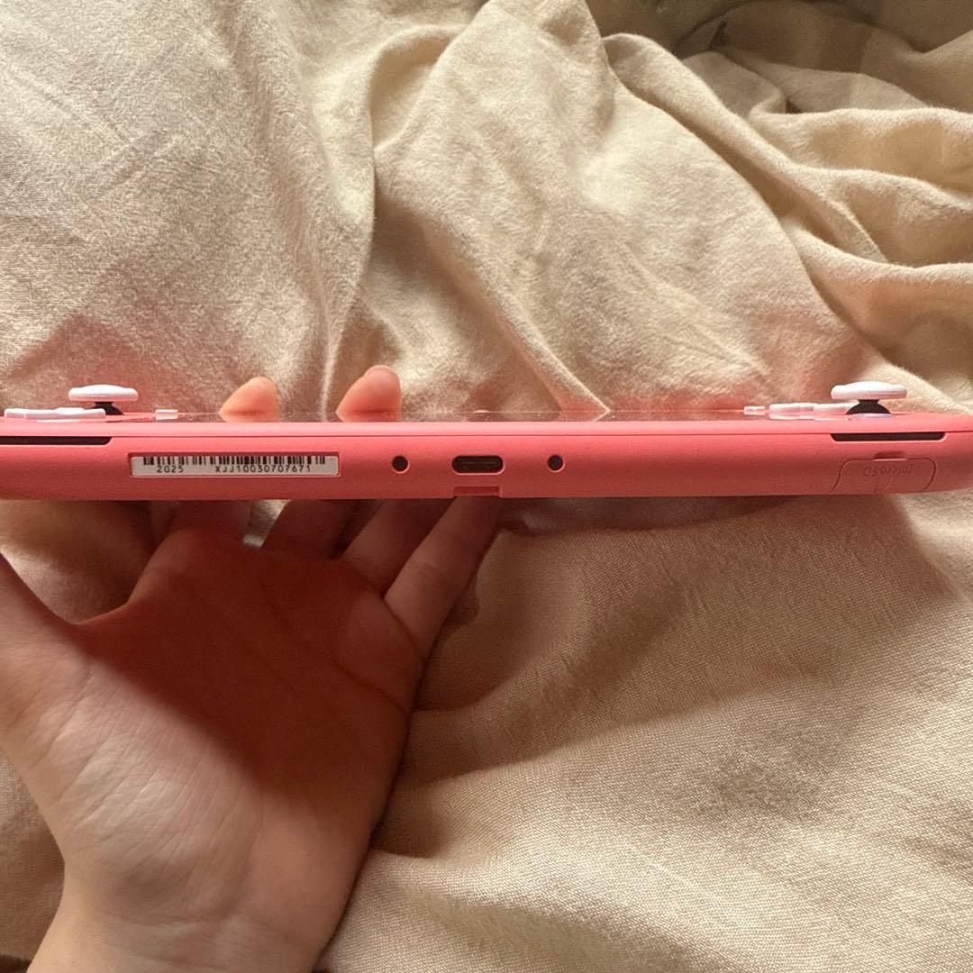 Nintendo Switch Lite ピンク 本体とゲームカード付き