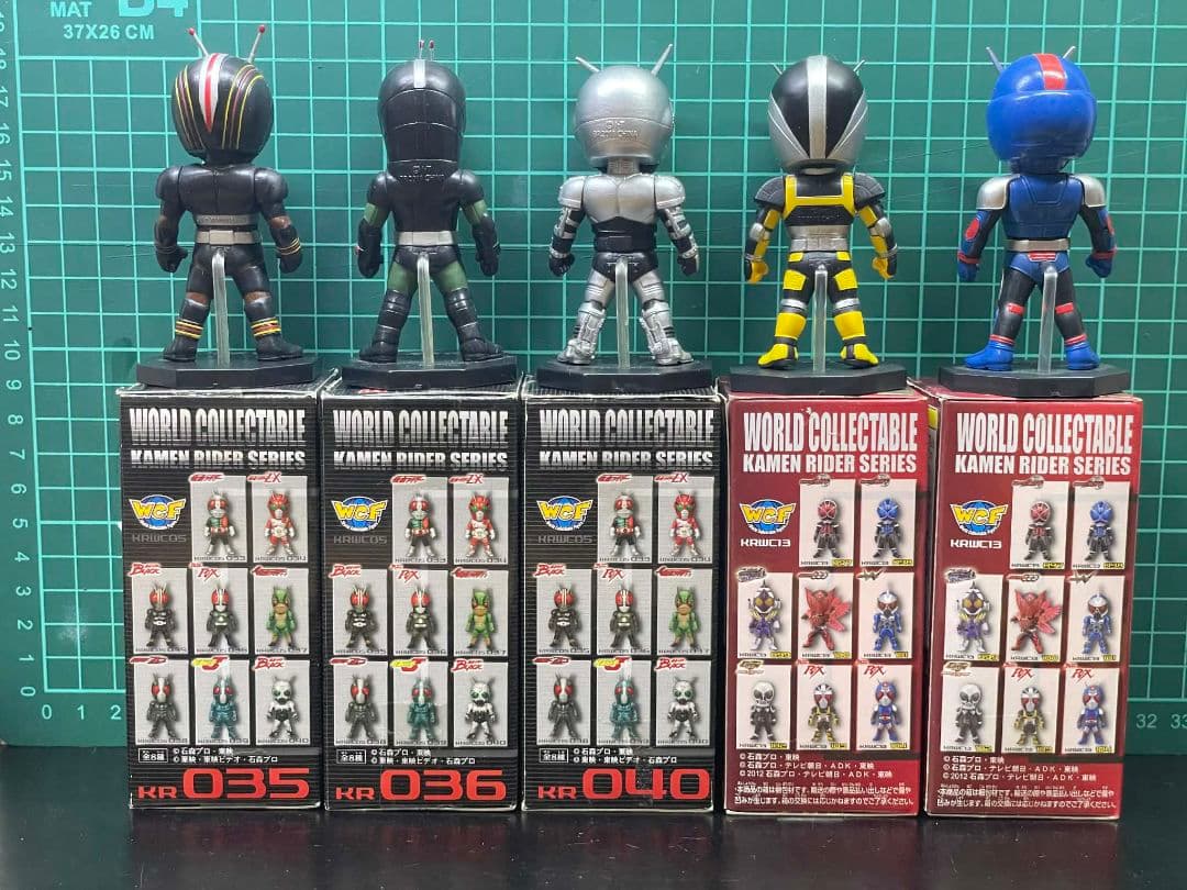 仮面ライダー　ワーコレ フィギュア 5体セット