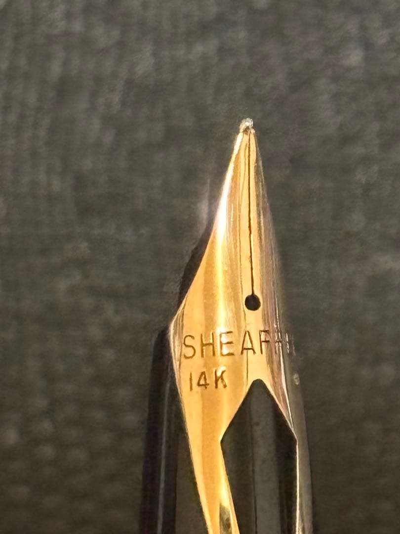 SHEAFFER スターリングシルバー 万年筆 ケース付 パイロット　革ケース