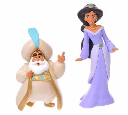 新品☆Disney ディズニー アラジン フィギュアセット ディズニープリンセス