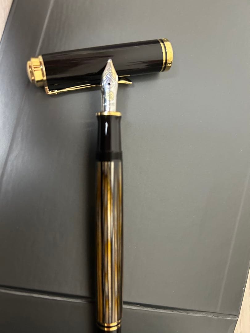 【特別生産品】ペリカン スーべレーンM400 茶縞