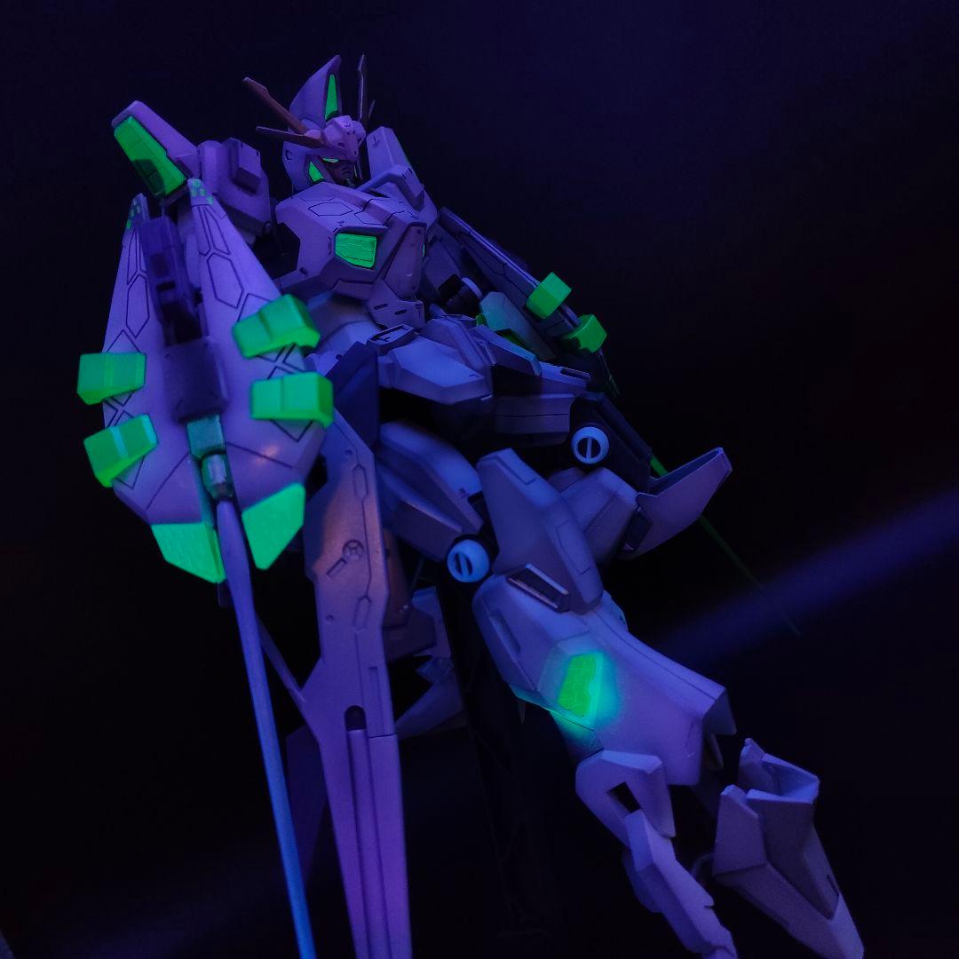 閃光のハサウェイ　ペーネロペー　hg　塗装完成品　1号機覚醒カラー　ガンプラ