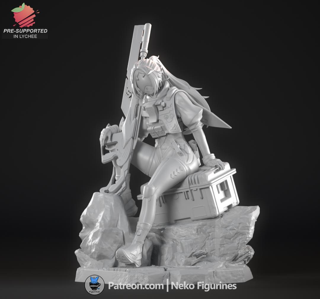 1/7正規品ガレージキット ゼンゼロ トリガー / 未塗装未組立