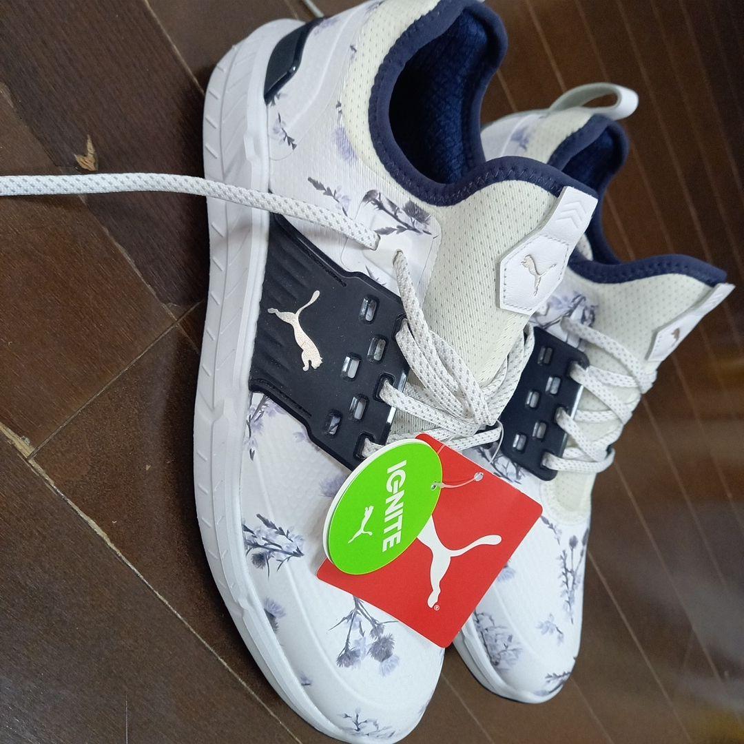 PUMA IGNITE フラワープリント ゴルフシューズ