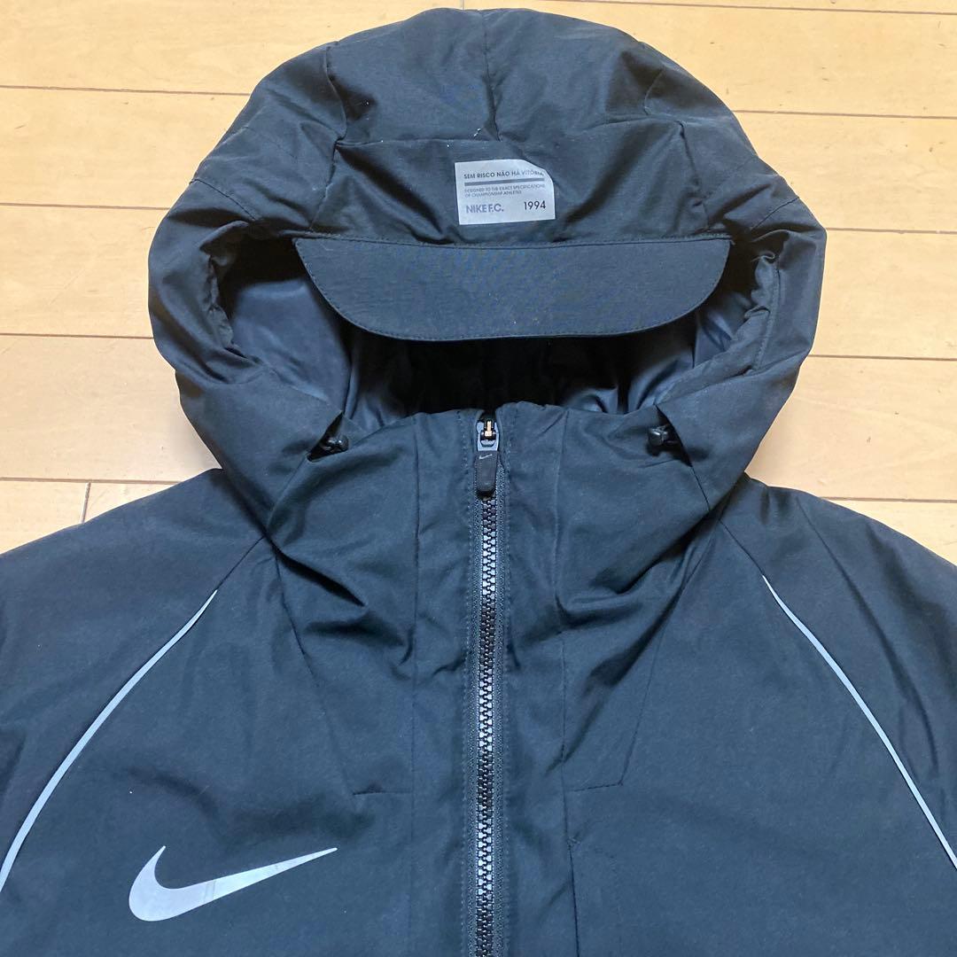 NIKE F.C. ナイキフーディ中綿ベンチコートジャケットSサッカー