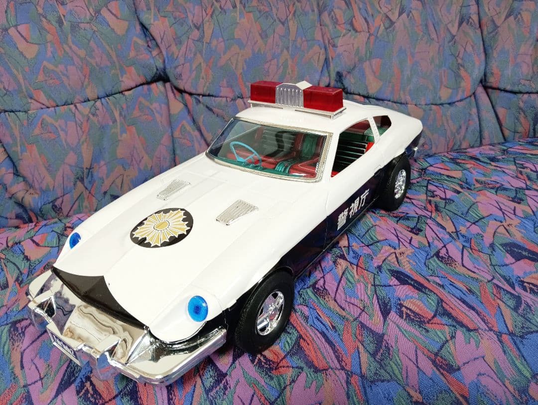 希少イチコーのニッサン Fairlady Z パトロールカー未使用品 全長47㌢