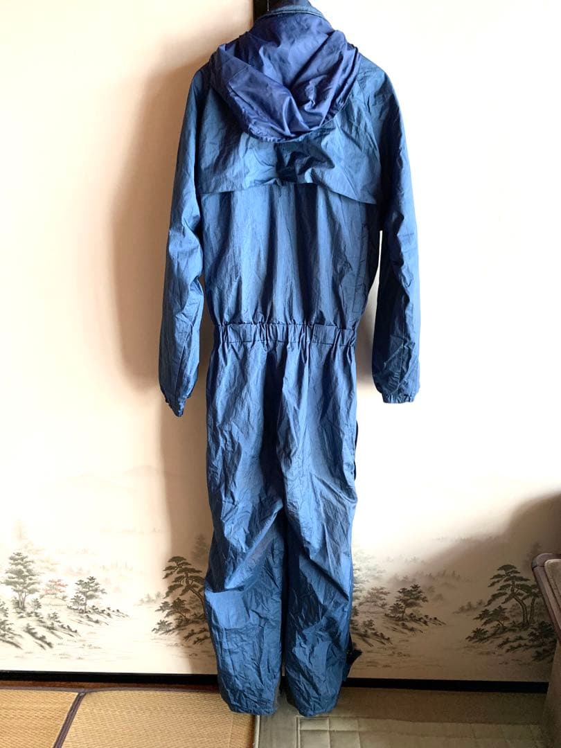 昭和レトロ DESCENTEデサント スキーウェア スノボつなぎジャンプスーツ③