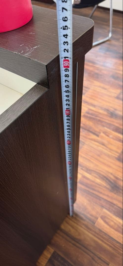 定価20万 美品 木製レジカウンター 可動棚付 店舗什器